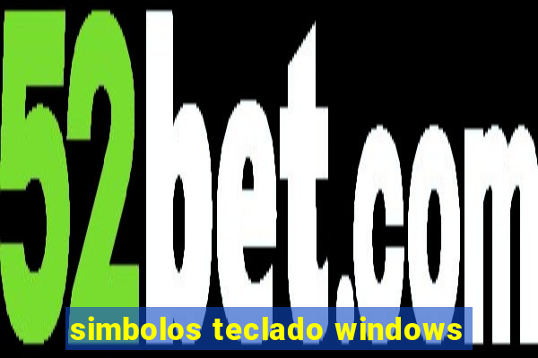 simbolos teclado windows